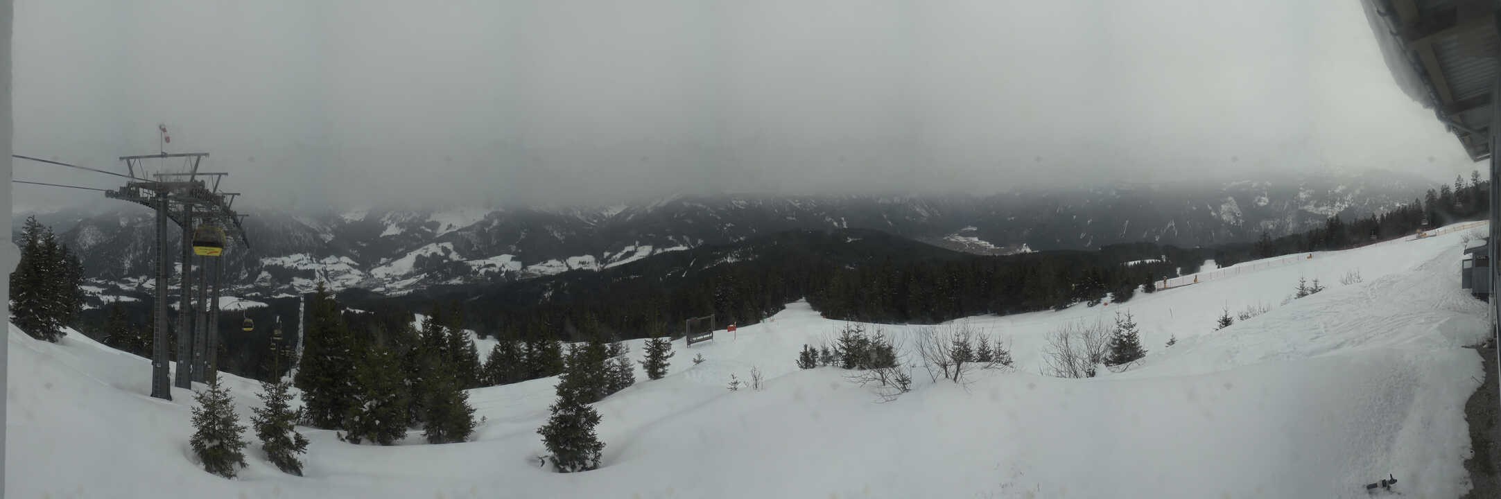 Archiv Foto Webcam Blick vom Hornspitz