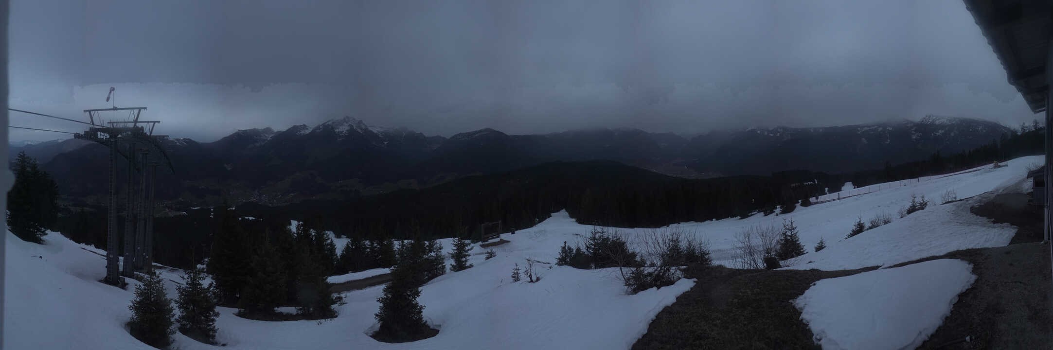 Archiv Foto Webcam Blick vom Hornspitz