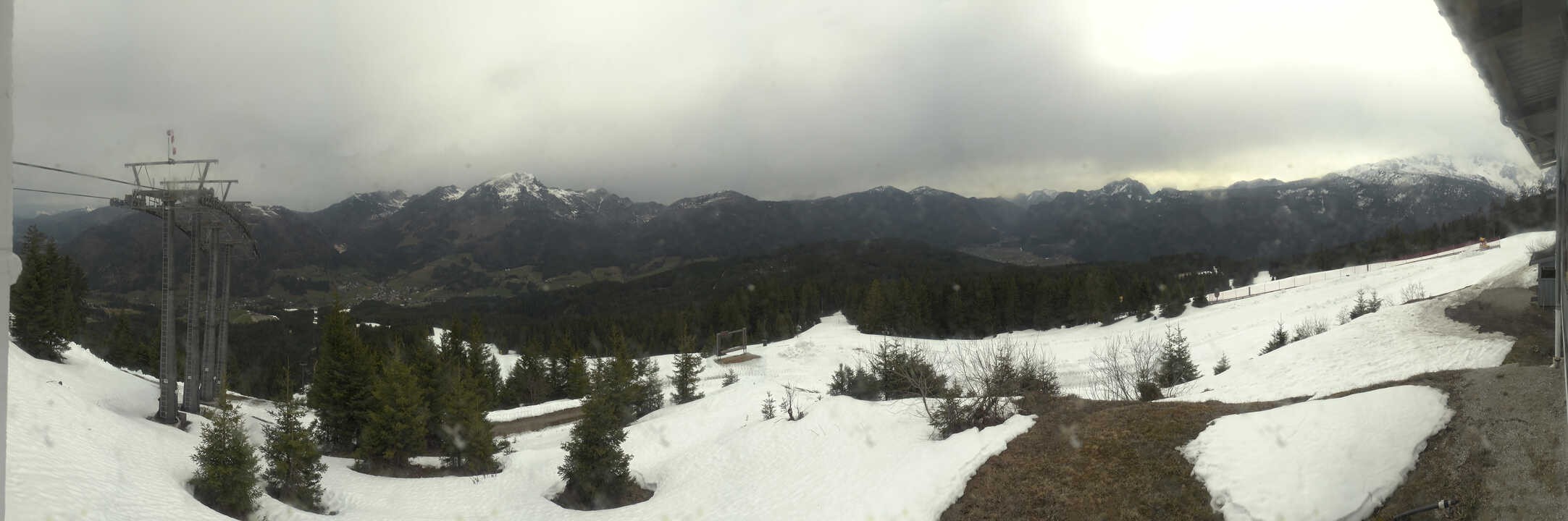 Archiv Foto Webcam Blick vom Hornspitz