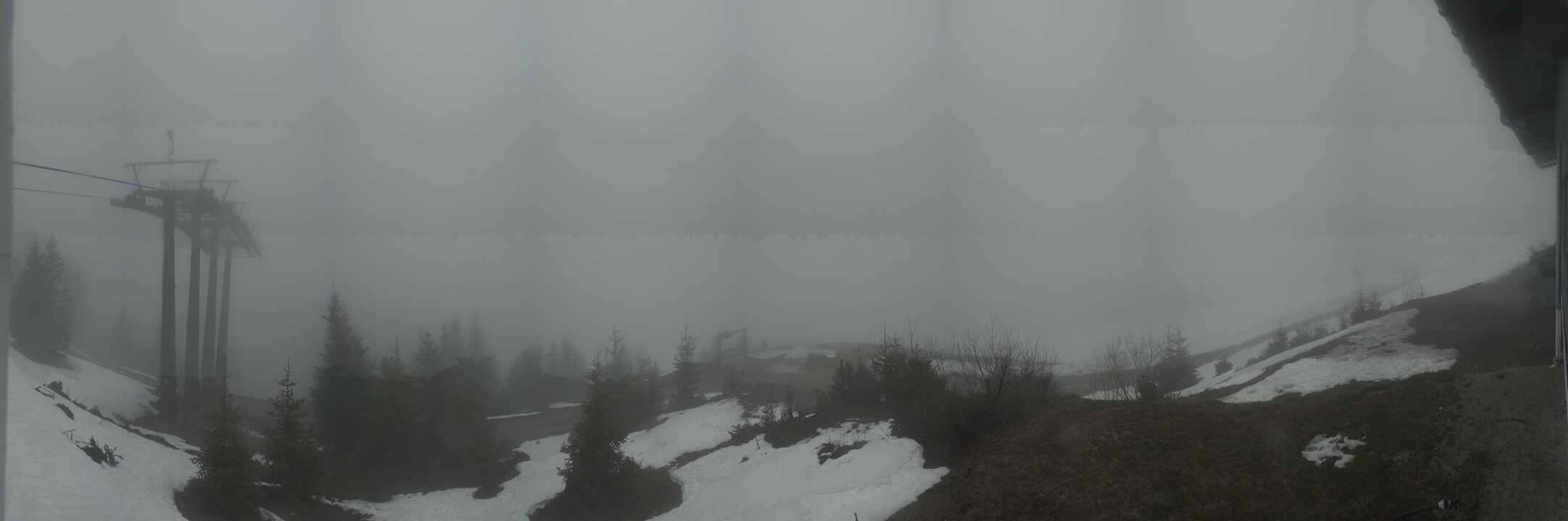 Archived image Webcam The top station Hornbahn
