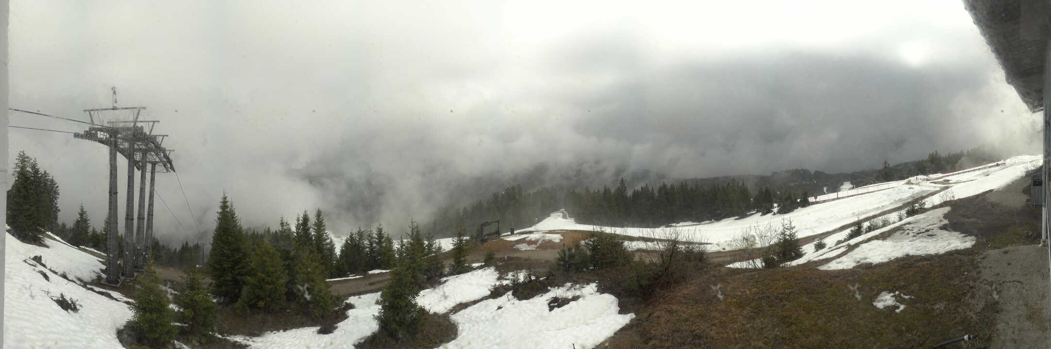 Archived image Webcam The top station Hornbahn