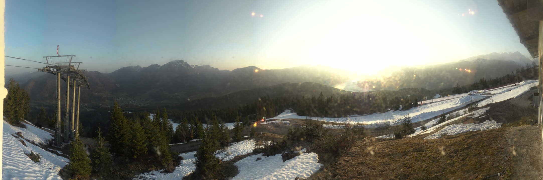 Archiv Foto Webcam Blick vom Hornspitz