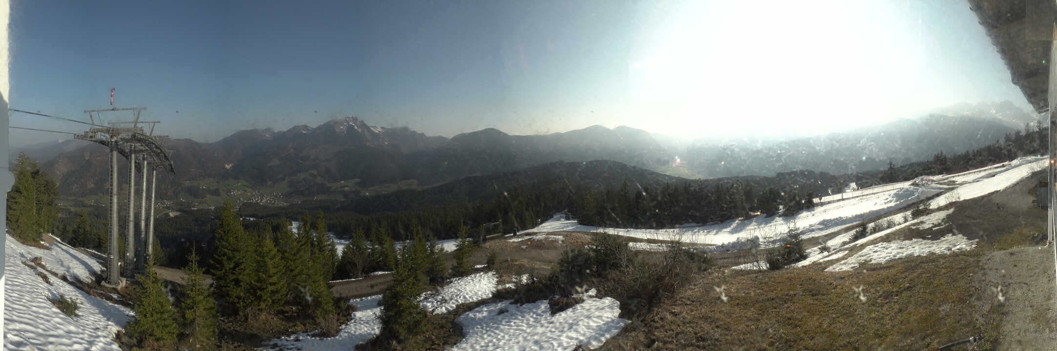 Archiv Foto Webcam Blick vom Hornspitz