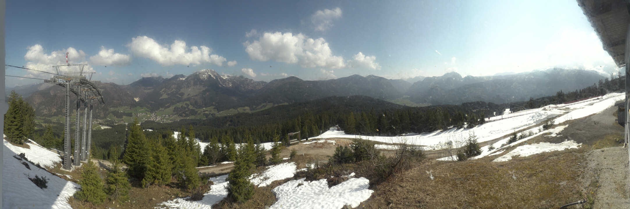 Archiv Foto Webcam Blick vom Hornspitz