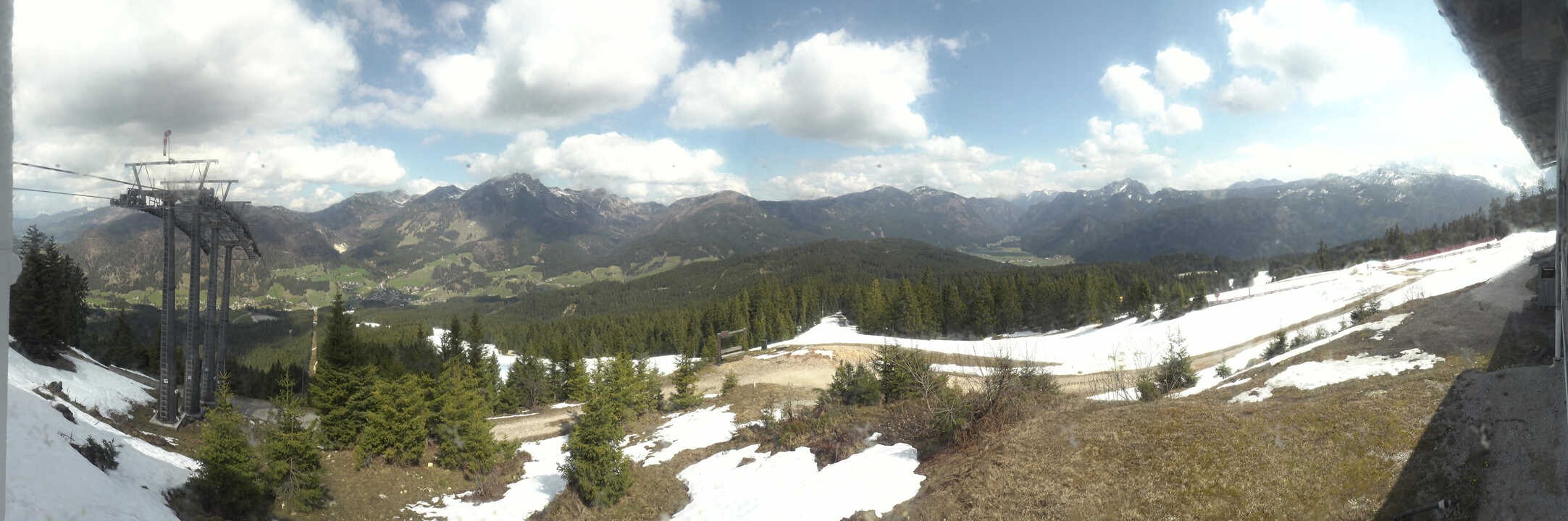 Archiv Foto Webcam Blick vom Hornspitz