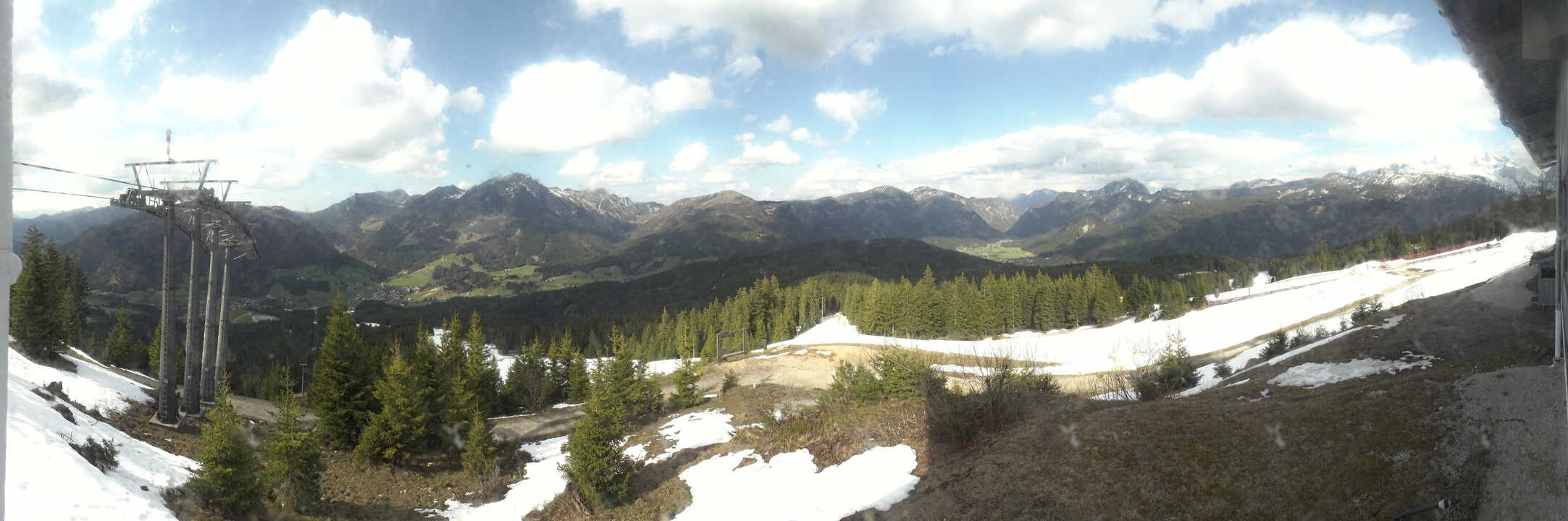 Archiv Foto Webcam Blick vom Hornspitz