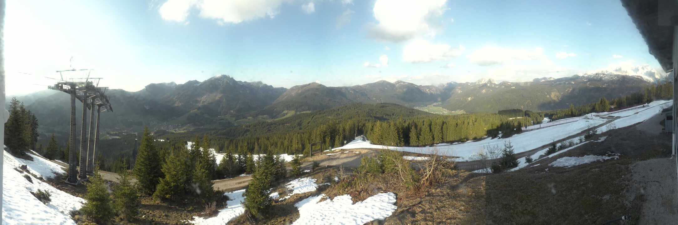 Archiv Foto Webcam Blick vom Hornspitz