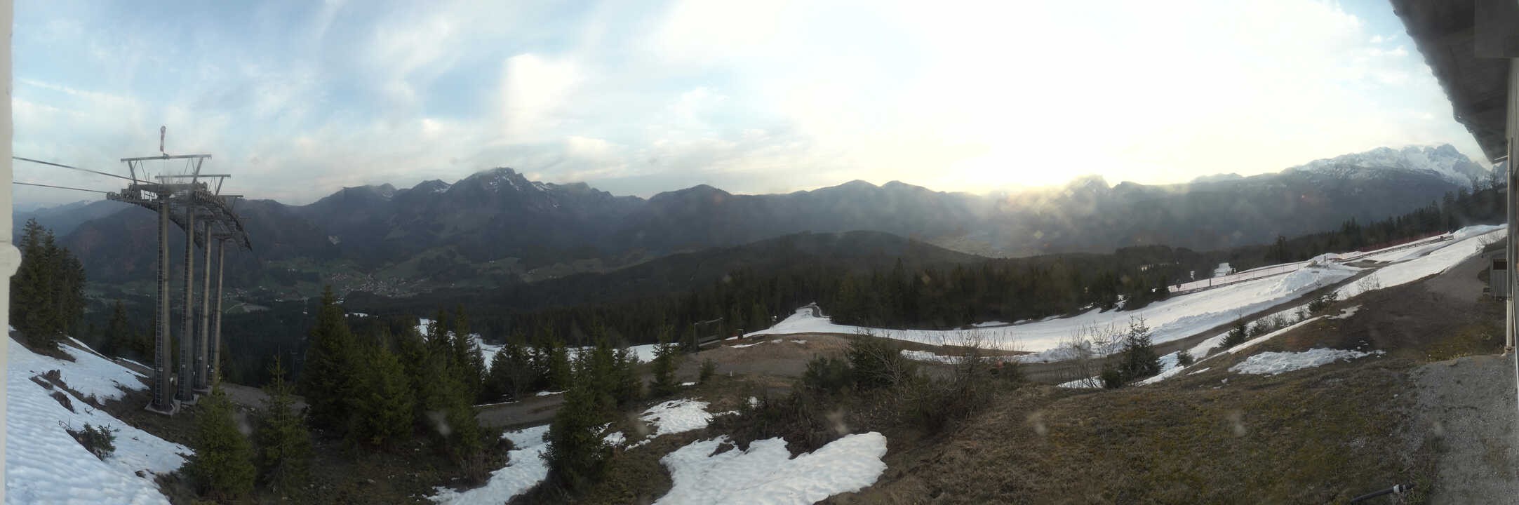 Archiv Foto Webcam Blick vom Hornspitz