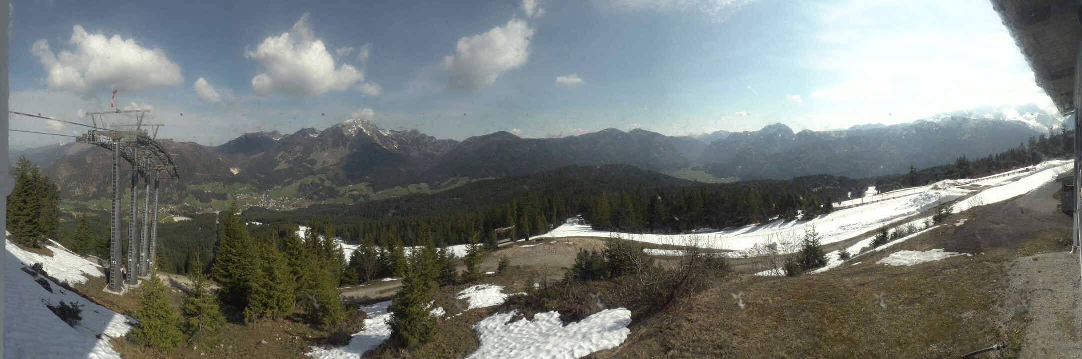 Archiv Foto Webcam Blick vom Hornspitz