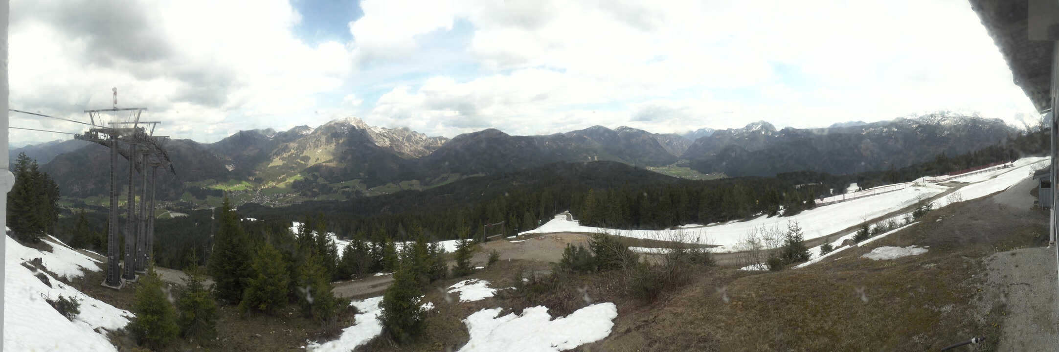 Archiv Foto Webcam Blick vom Hornspitz