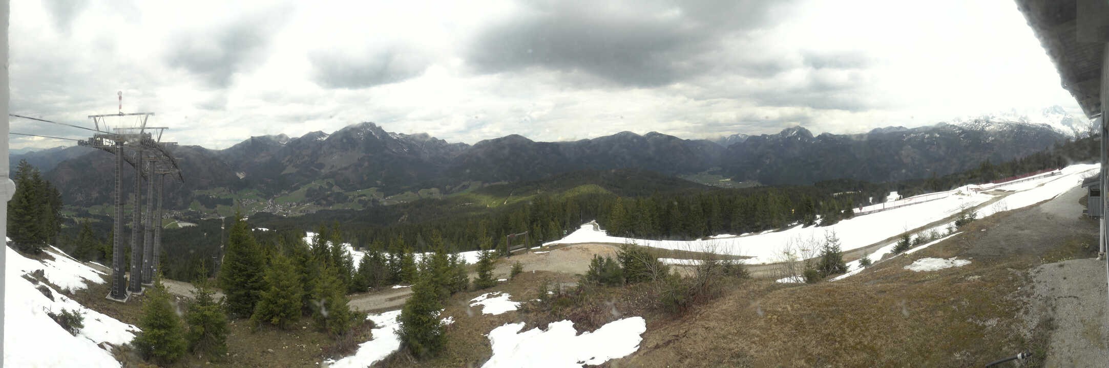 Archiv Foto Webcam Blick vom Hornspitz