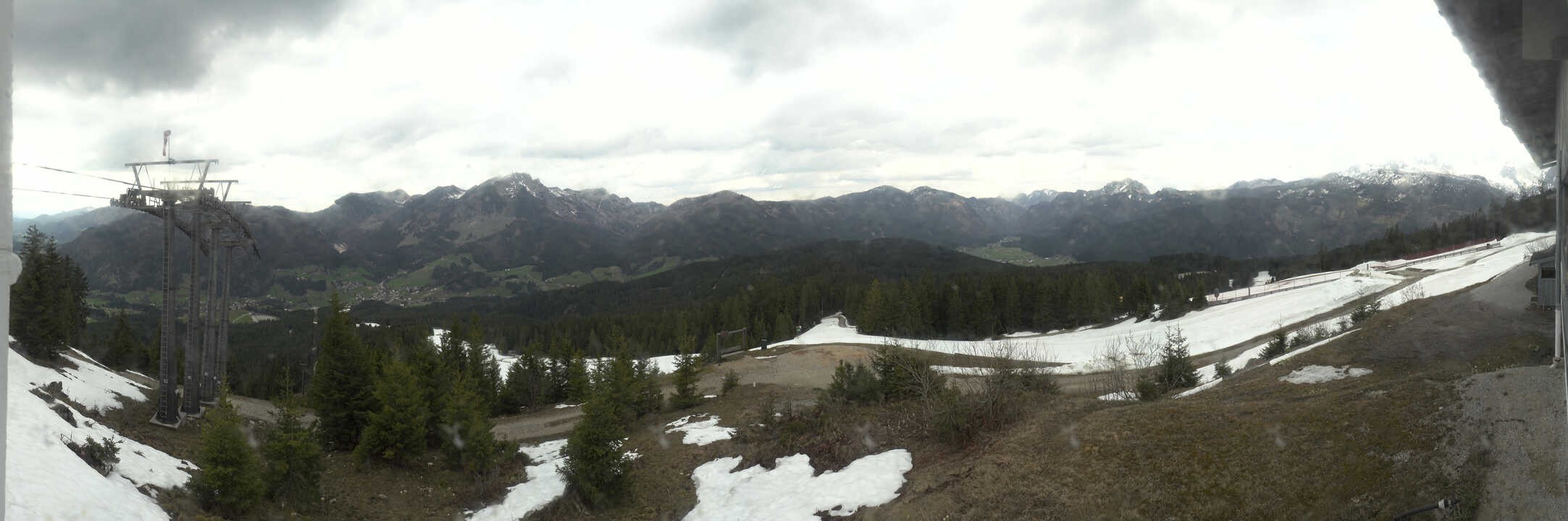 Archiv Foto Webcam Blick vom Hornspitz