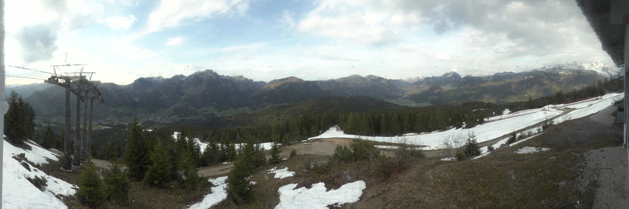 Archiv Foto Webcam Blick vom Hornspitz