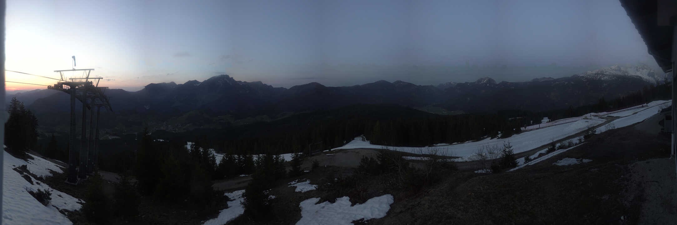 Archiv Foto Webcam Blick vom Hornspitz