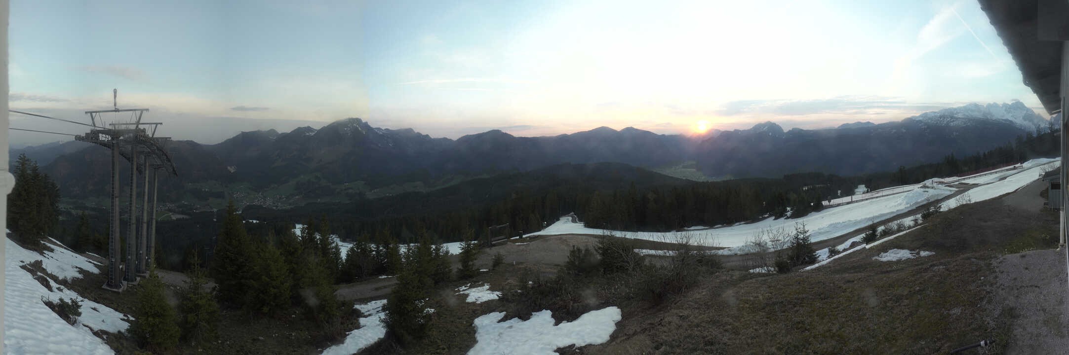 Archiv Foto Webcam Blick vom Hornspitz