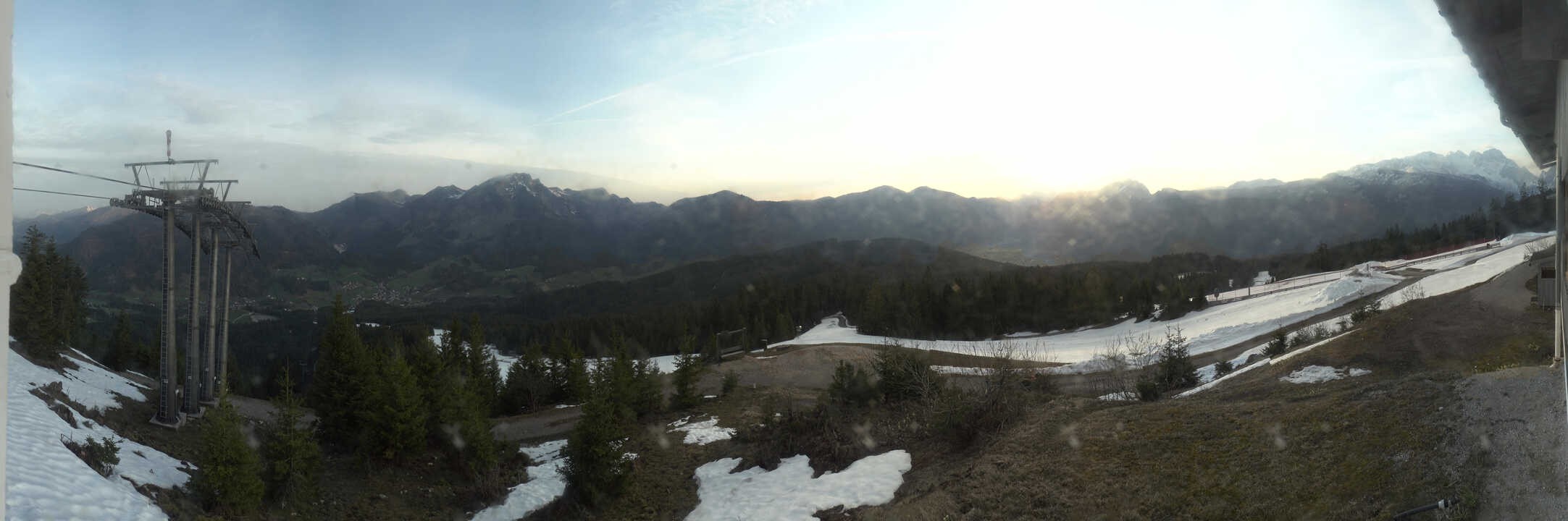 Archiv Foto Webcam Blick vom Hornspitz