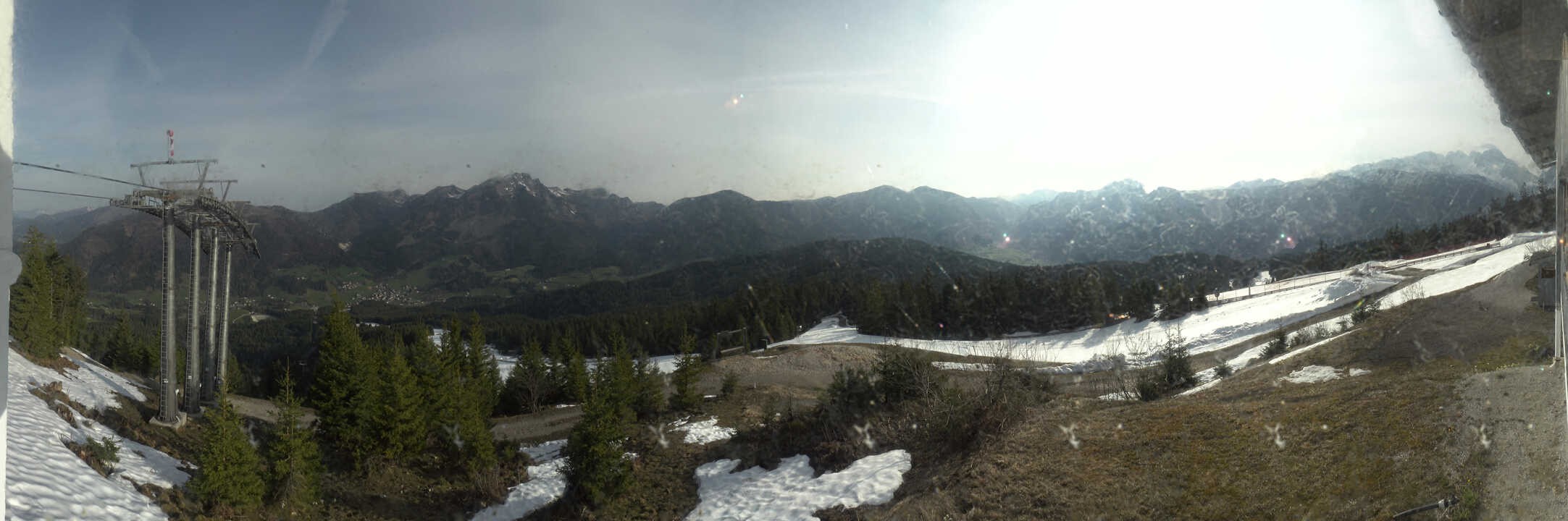 Archiv Foto Webcam Blick vom Hornspitz