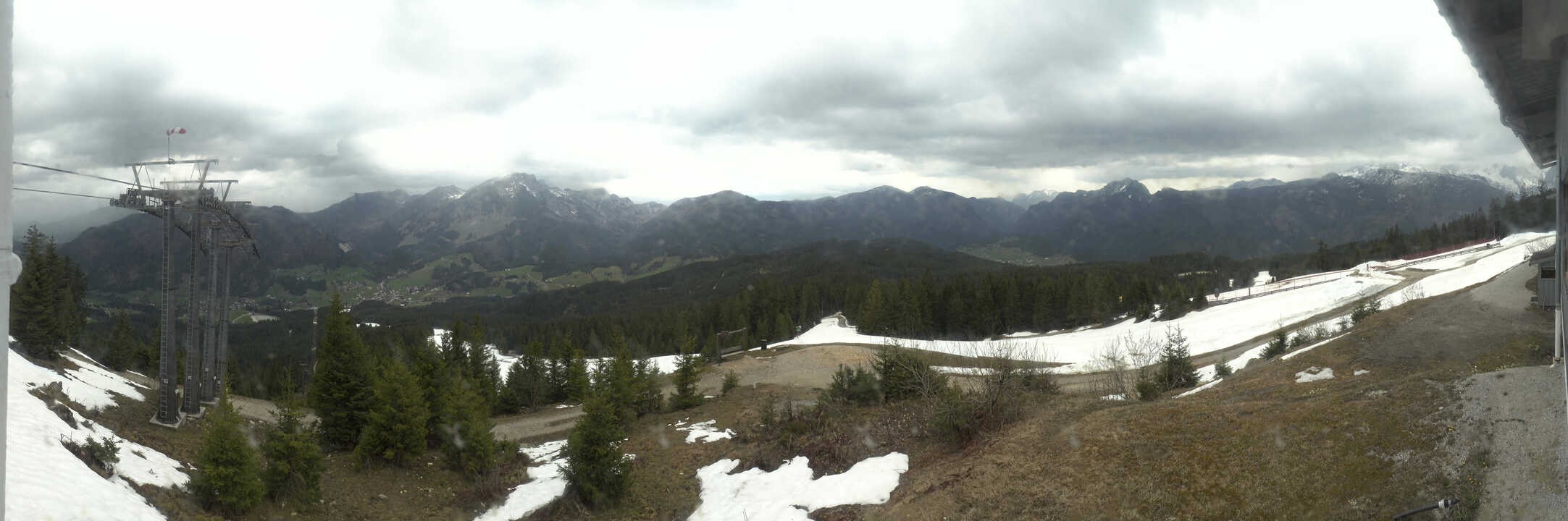 Archiv Foto Webcam Blick vom Hornspitz