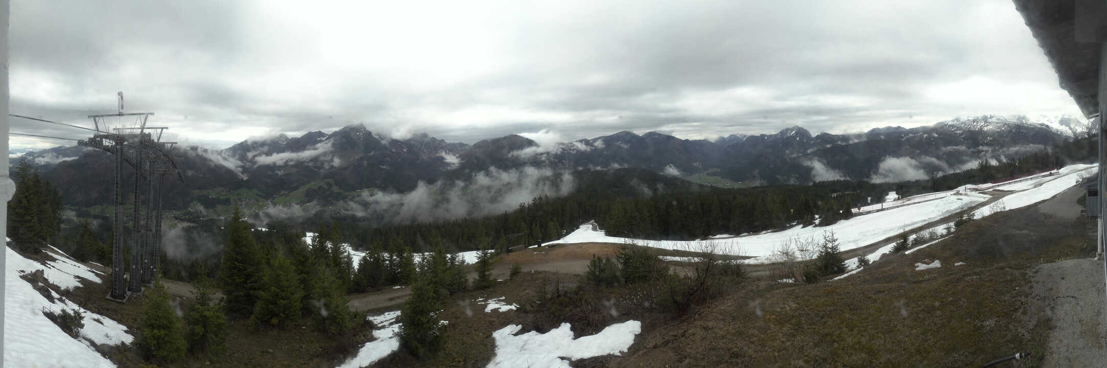 Archiv Foto Webcam Blick vom Hornspitz