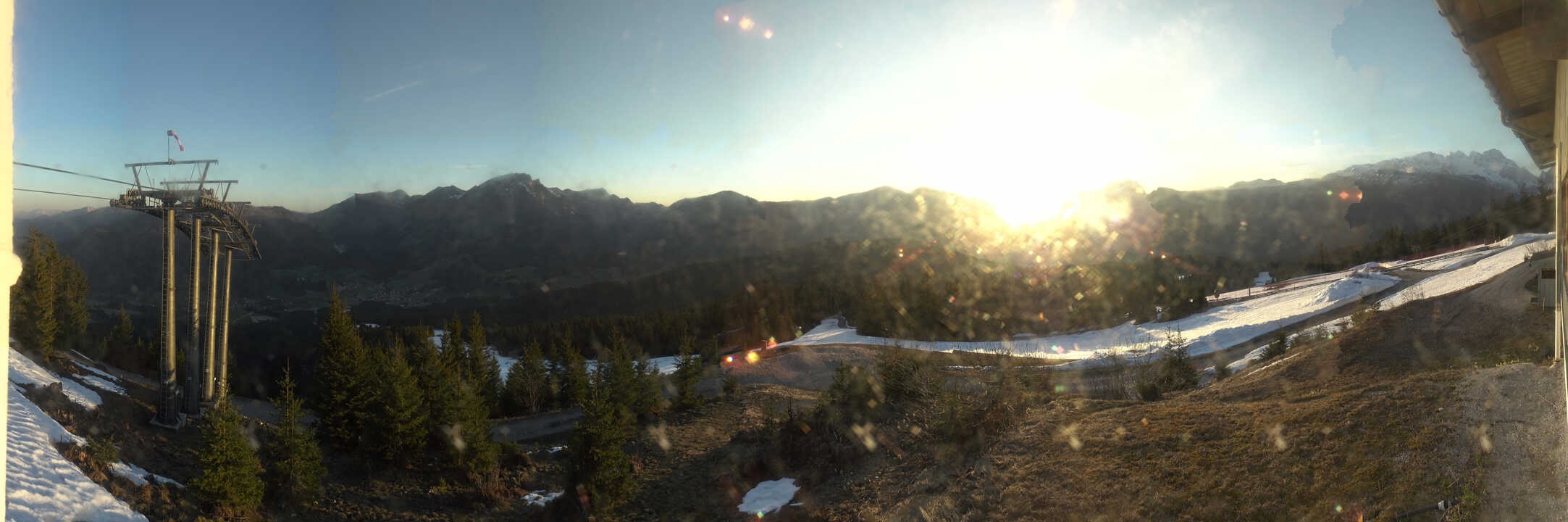 Archiv Foto Webcam Blick vom Hornspitz