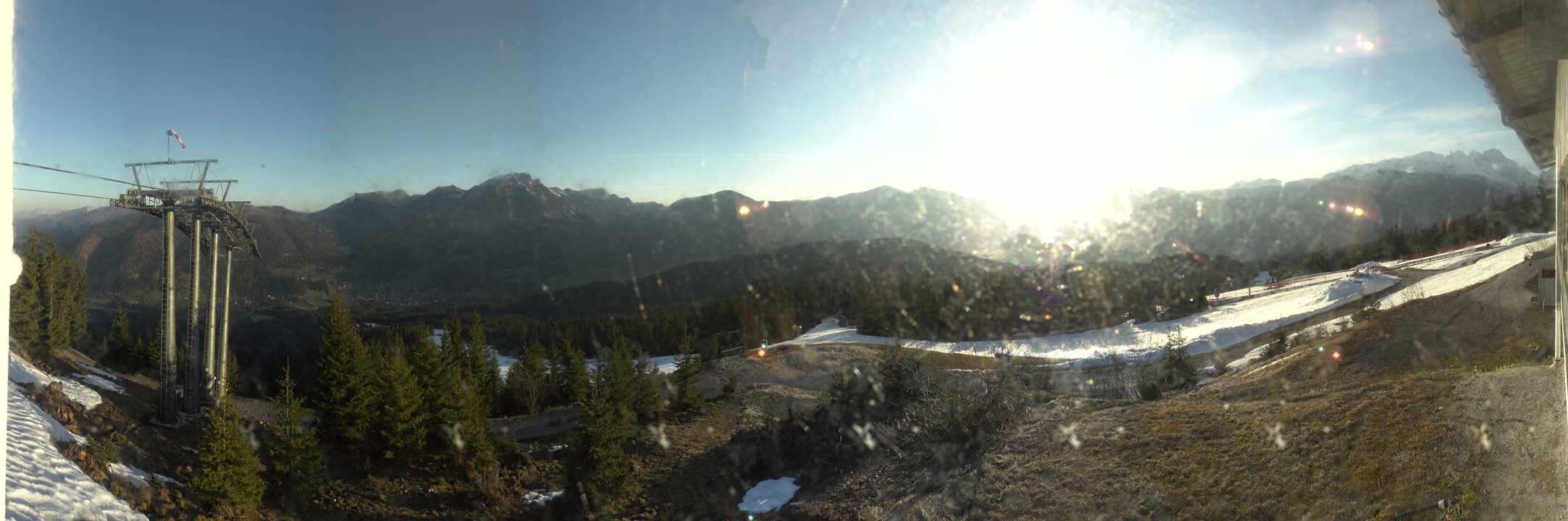 Archiv Foto Webcam Blick vom Hornspitz