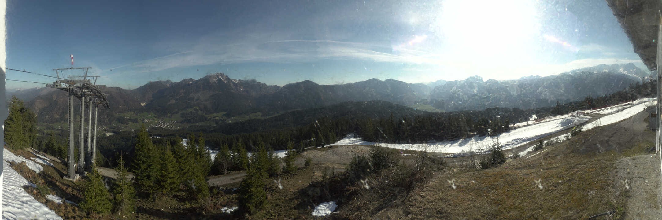 Archiv Foto Webcam Blick vom Hornspitz