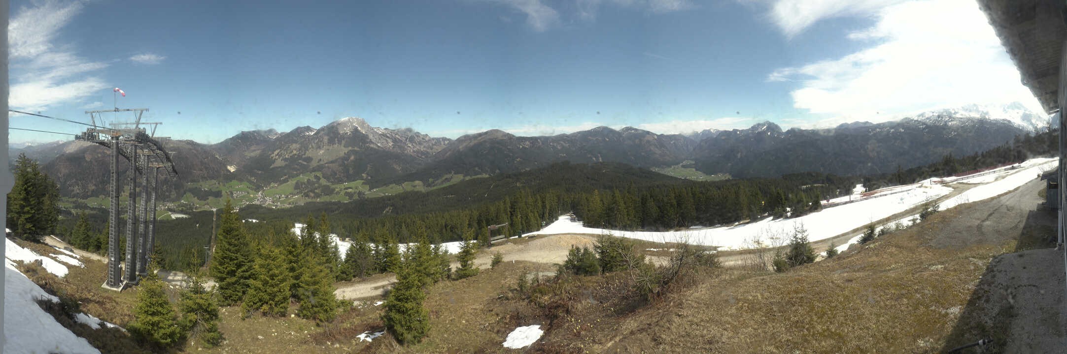 Archiv Foto Webcam Blick vom Hornspitz