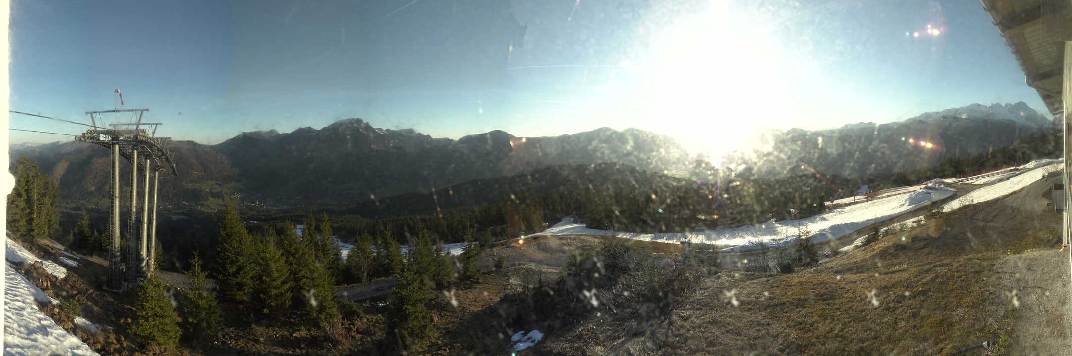 Archiv Foto Webcam Blick vom Hornspitz