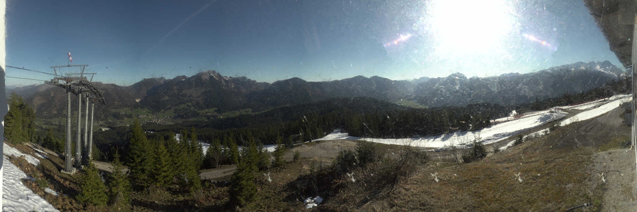 Archiv Foto Webcam Blick vom Hornspitz