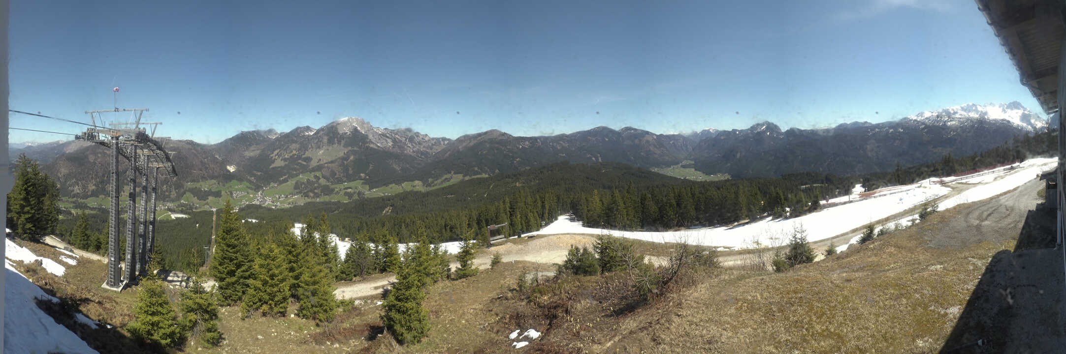 Archiv Foto Webcam Blick vom Hornspitz