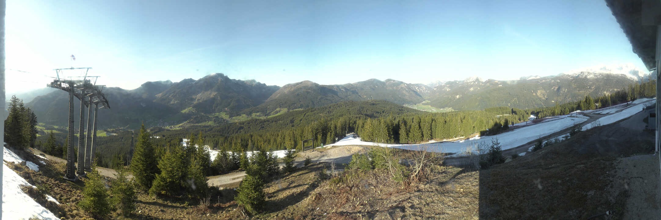 Archiv Foto Webcam Blick vom Hornspitz