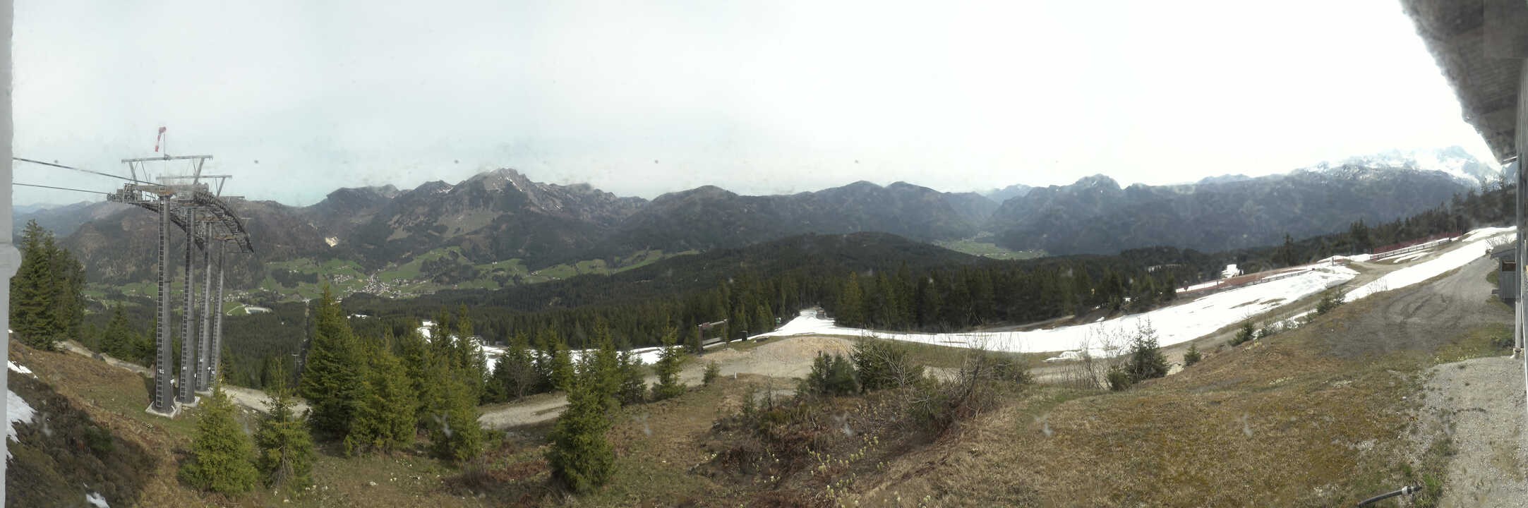 Archiv Foto Webcam Blick vom Hornspitz