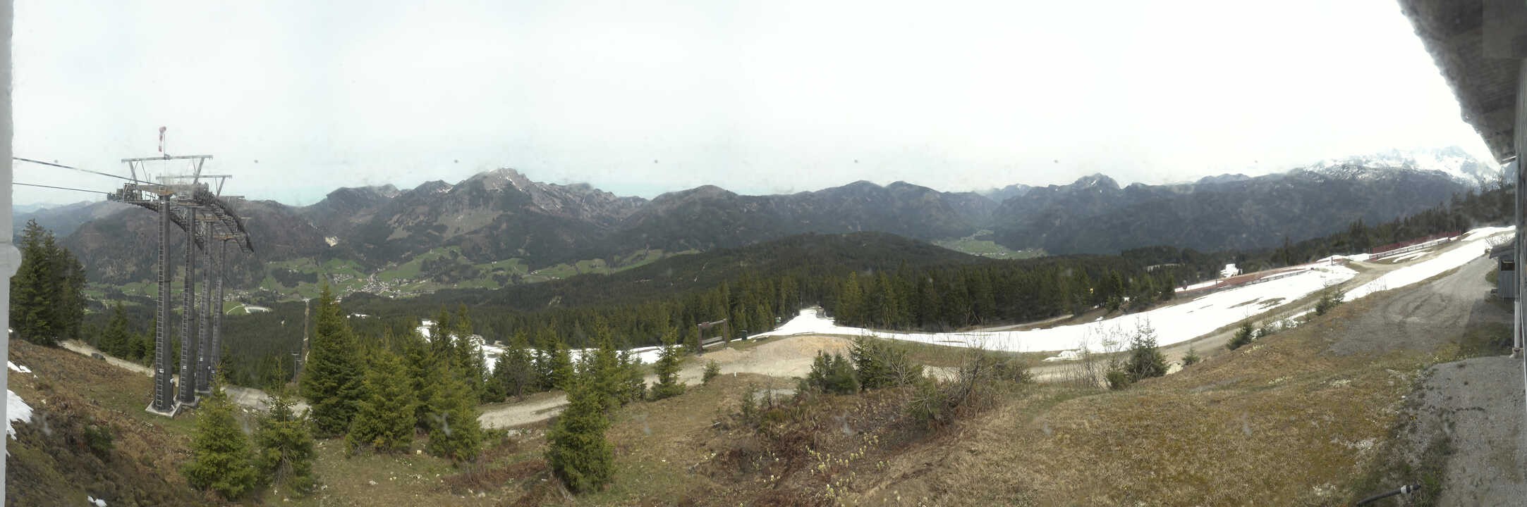 Archiv Foto Webcam Blick vom Hornspitz