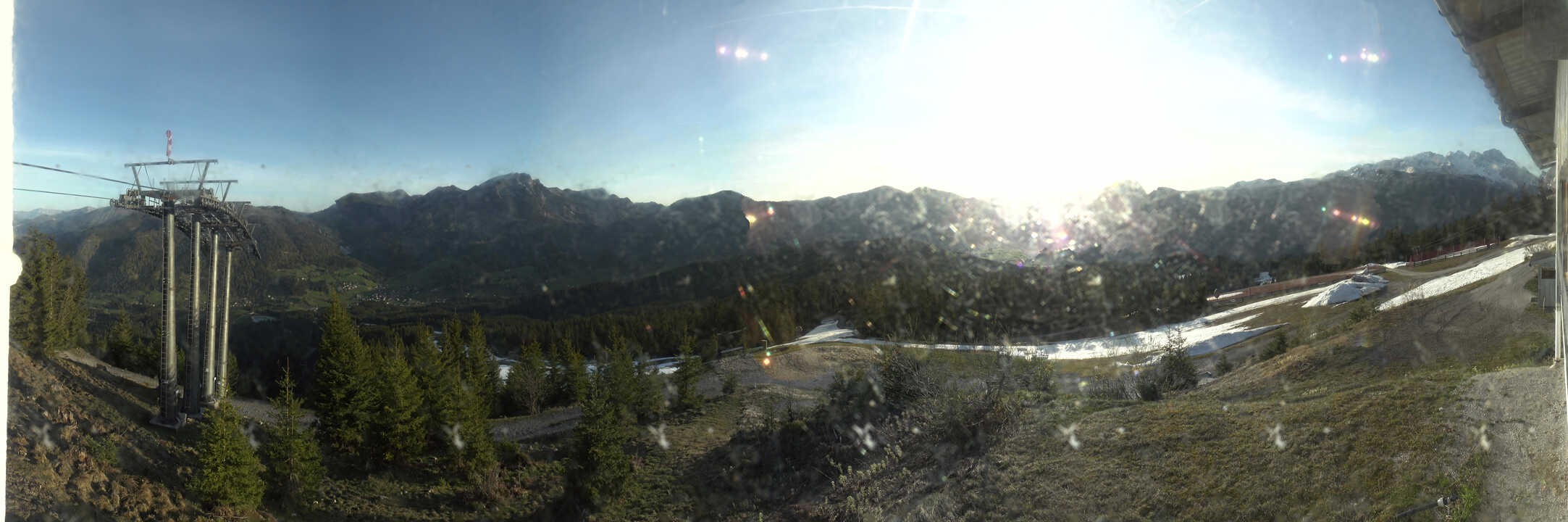 Archiv Foto Webcam Blick vom Hornspitz