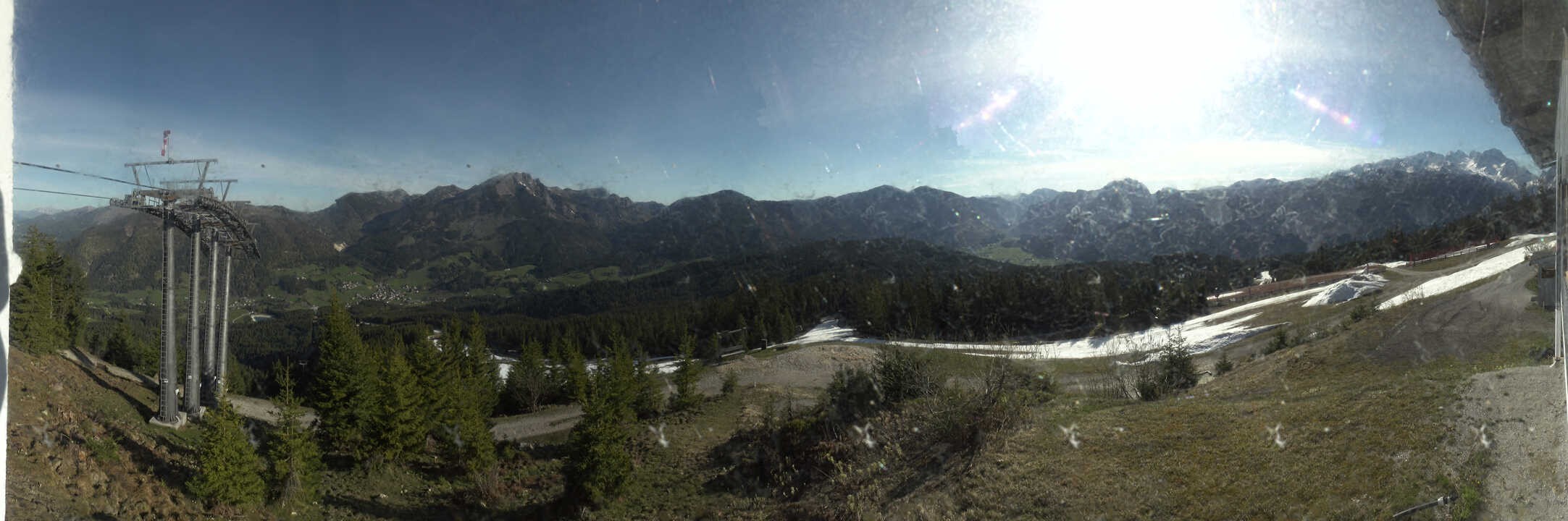 Archiv Foto Webcam Blick vom Hornspitz