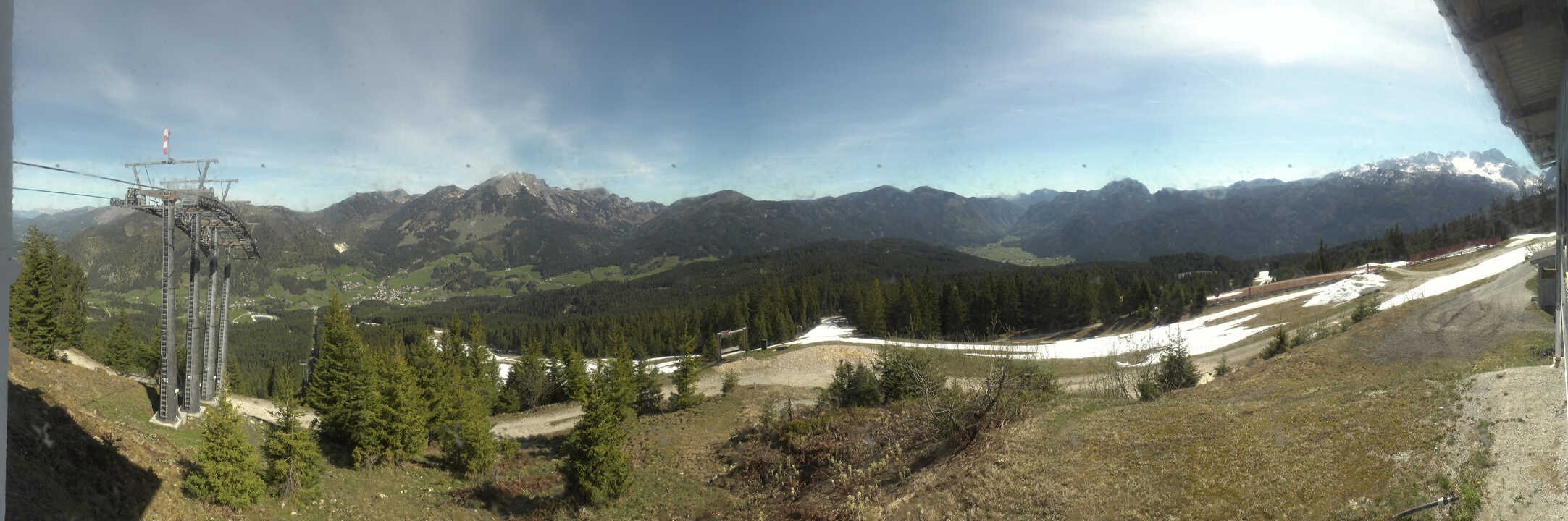 Archiv Foto Webcam Blick vom Hornspitz