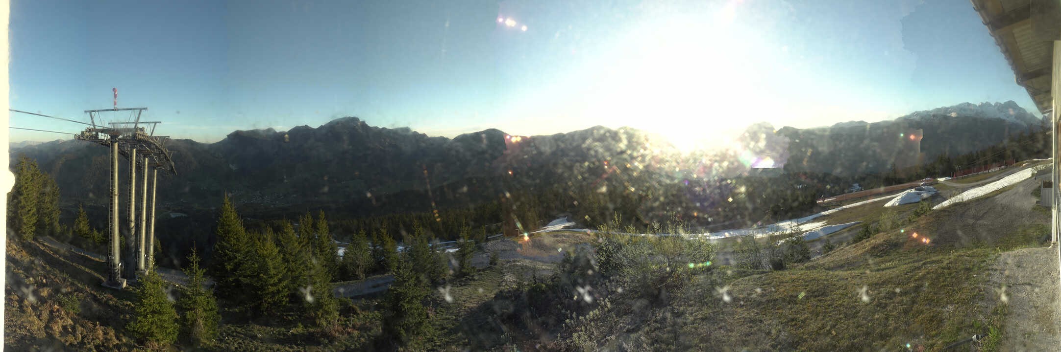 Archiv Foto Webcam Blick vom Hornspitz