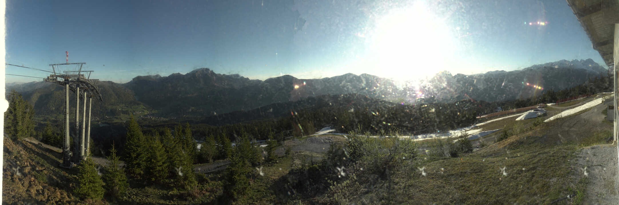 Archiv Foto Webcam Blick vom Hornspitz