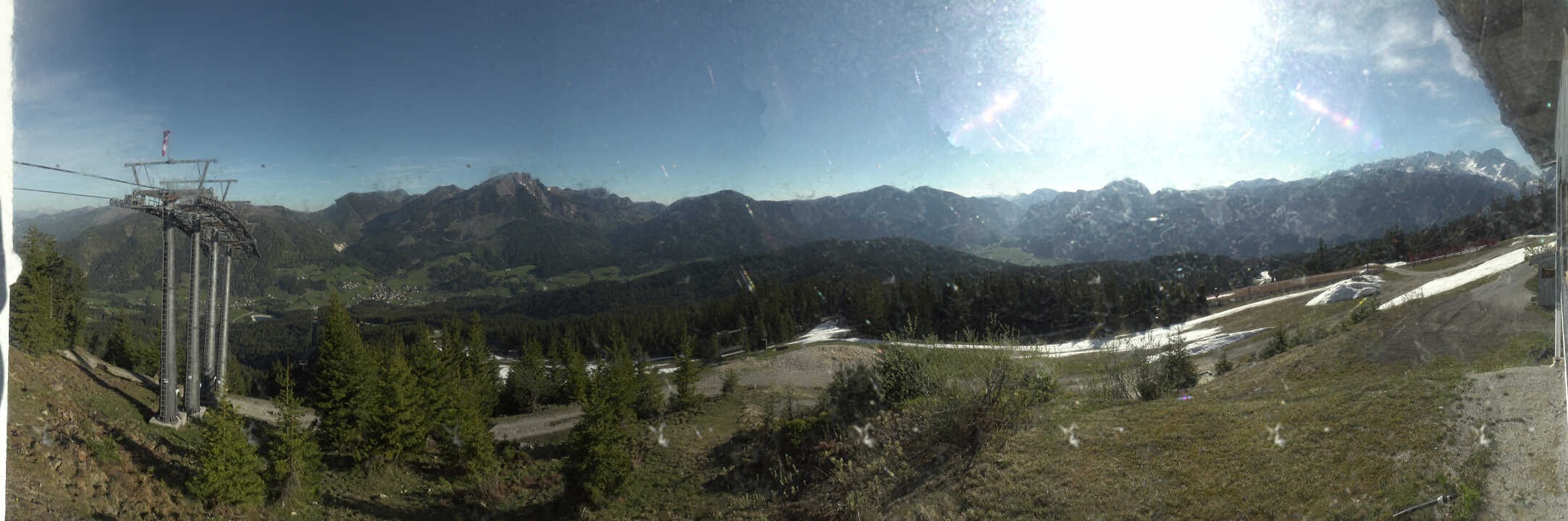 Archiv Foto Webcam Blick vom Hornspitz