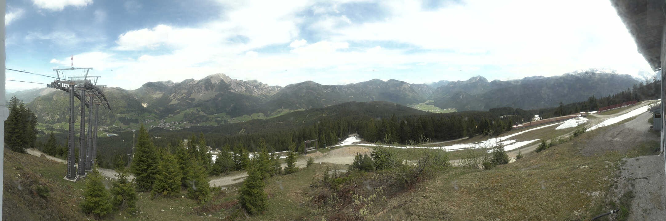Archiv Foto Webcam Blick vom Hornspitz