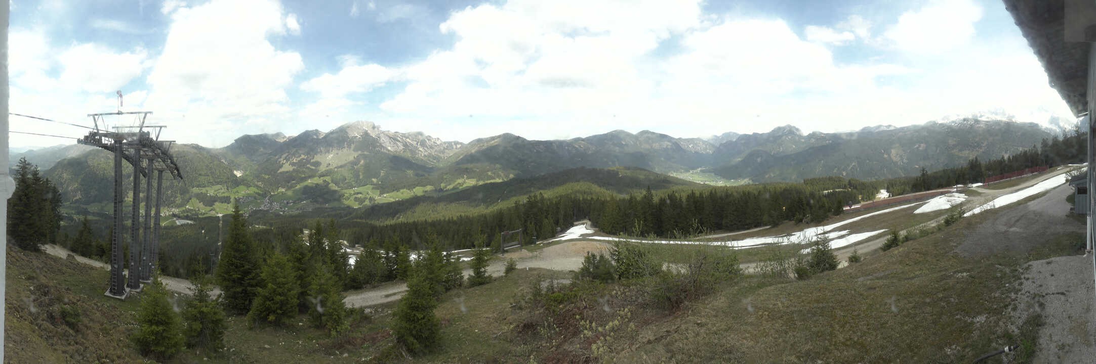 Archiv Foto Webcam Blick vom Hornspitz