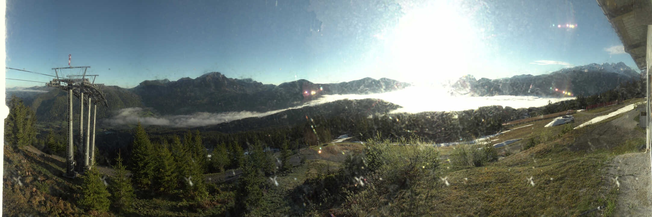 Archiv Foto Webcam Blick vom Hornspitz