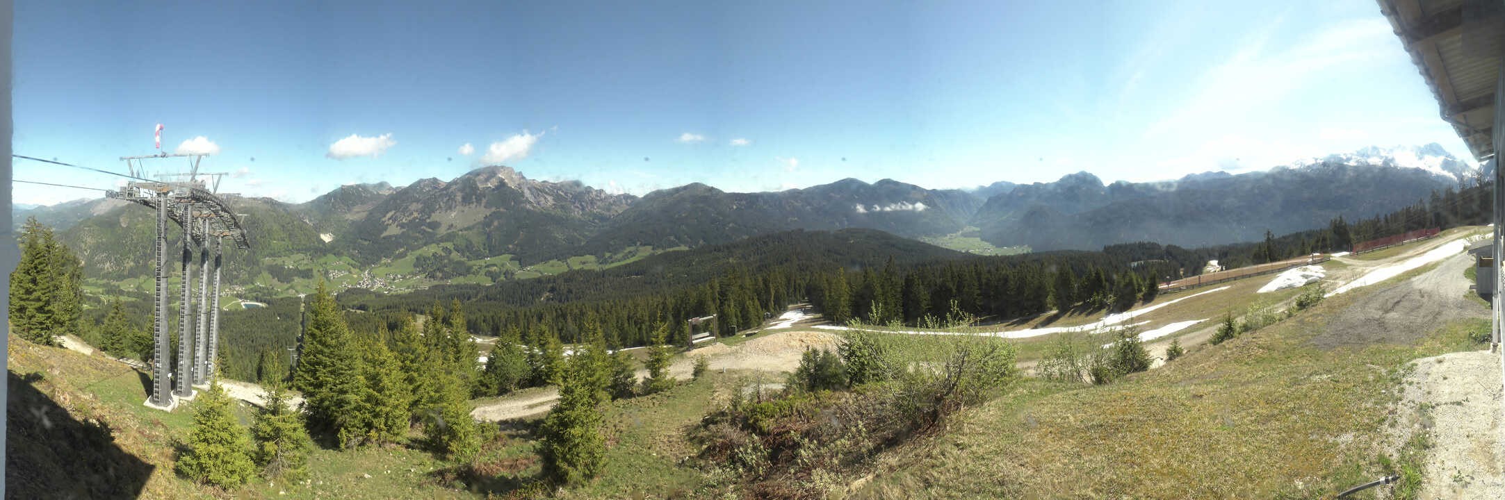 Archiv Foto Webcam Blick vom Hornspitz