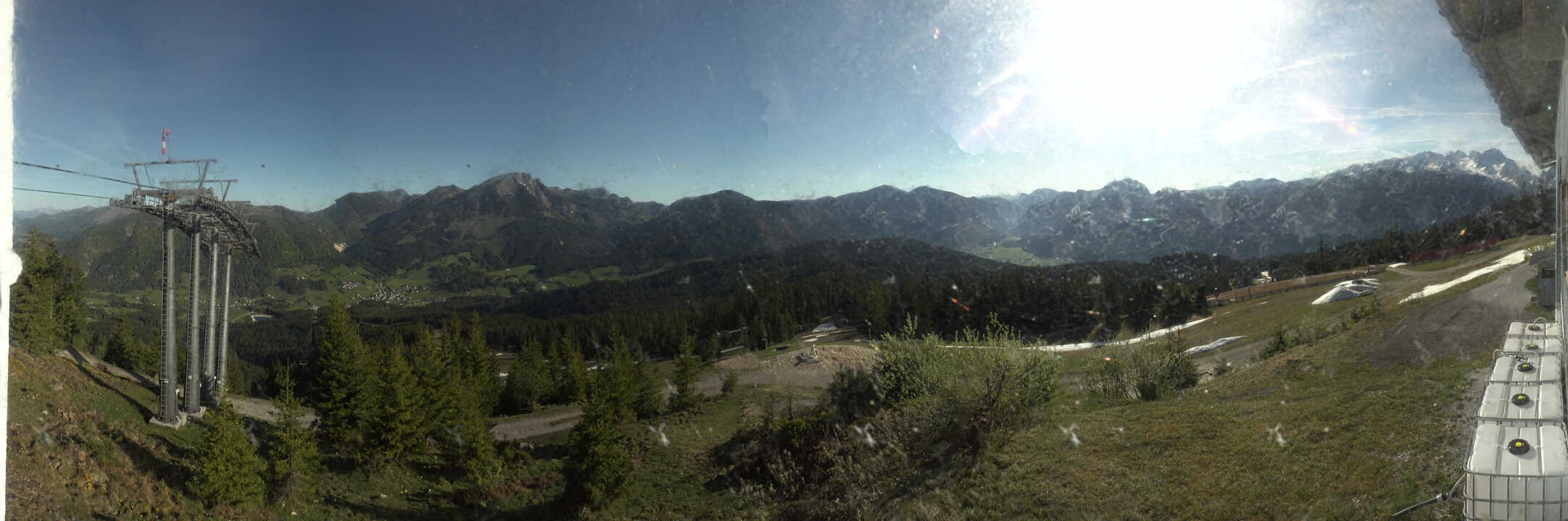 Archiv Foto Webcam Blick vom Hornspitz