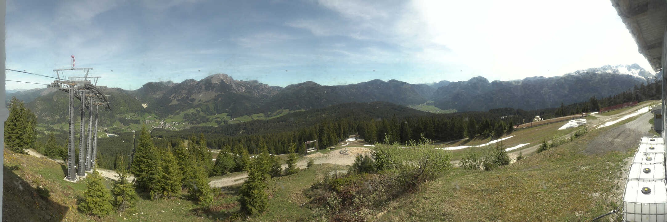 Archiv Foto Webcam Blick vom Hornspitz