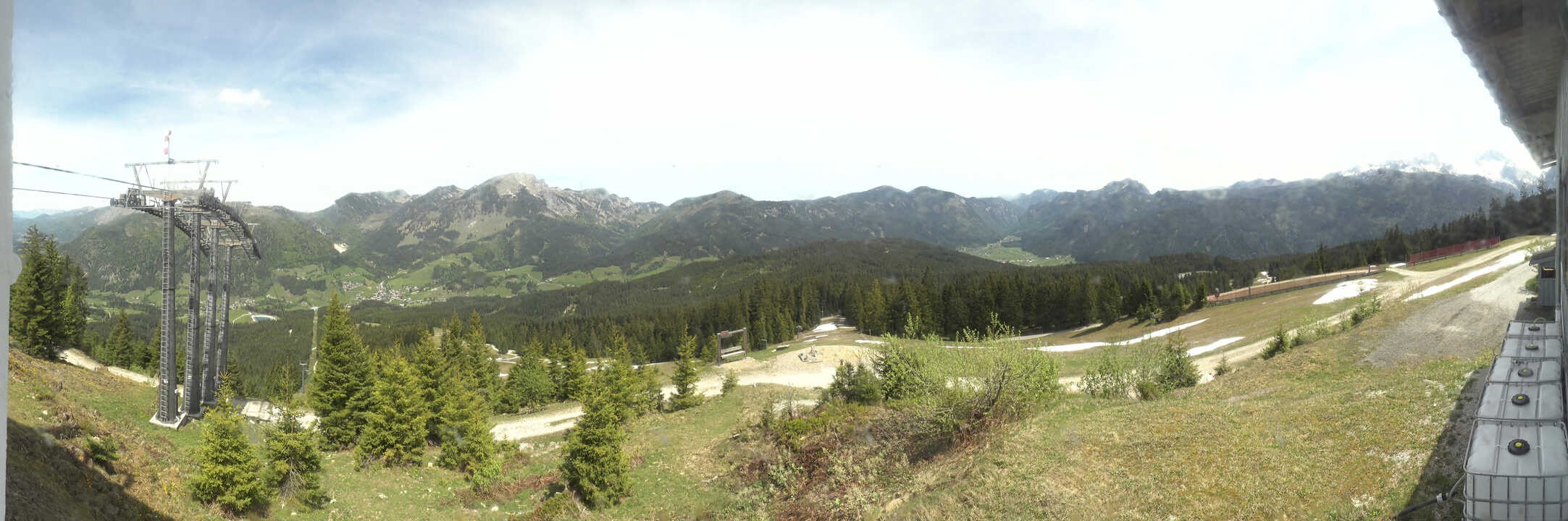 Archiv Foto Webcam Blick vom Hornspitz