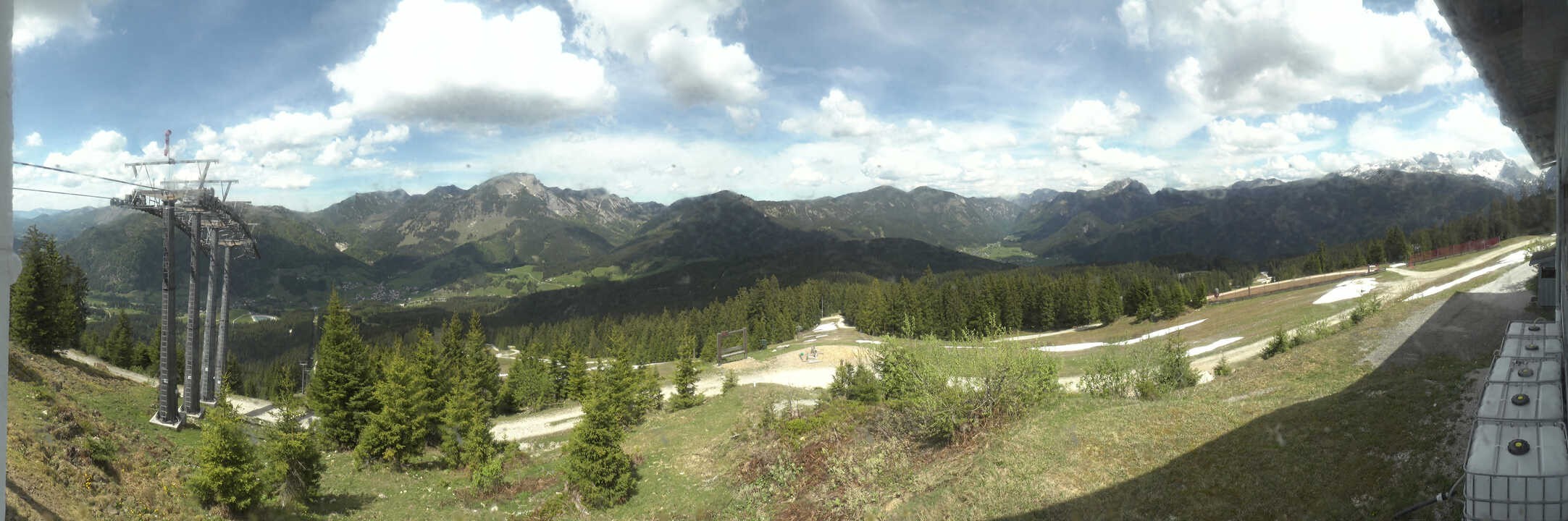 Archiv Foto Webcam Blick vom Hornspitz