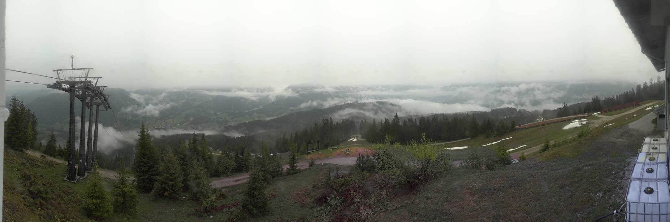 Archiv Foto Webcam Blick vom Hornspitz