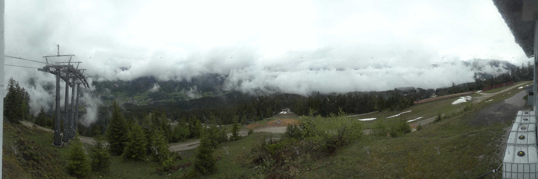 Archiv Foto Webcam Blick vom Hornspitz
