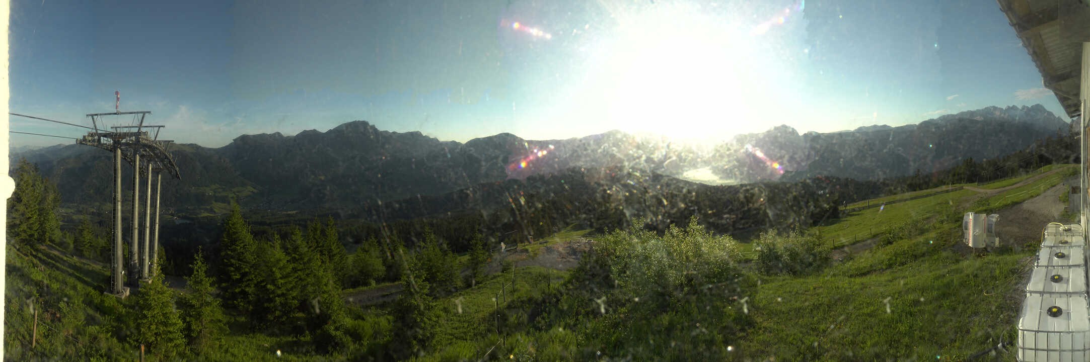 Archiv Foto Webcam Blick vom Hornspitz